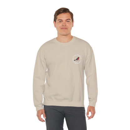 "Rosette" Mens Heavy Blend™ Crewneck Sweatshirt