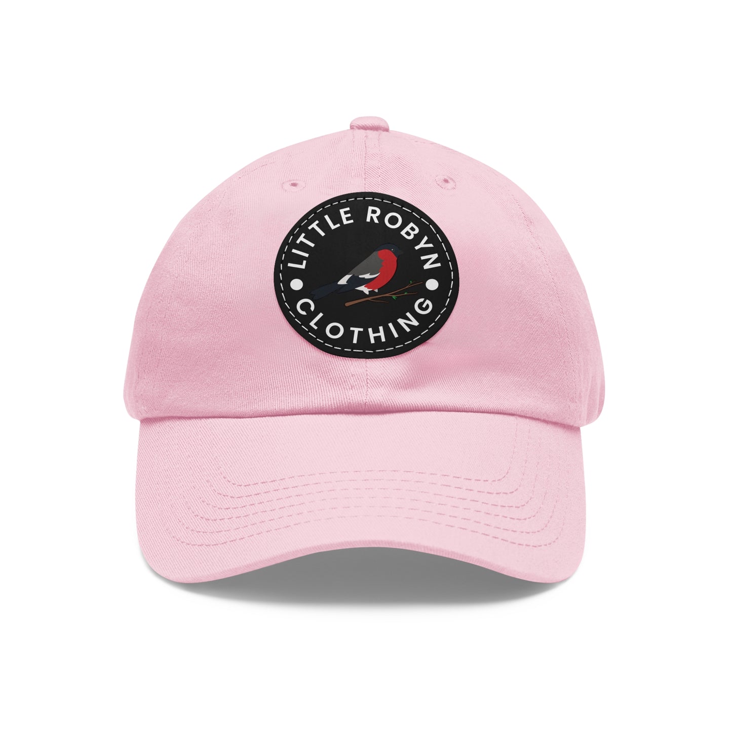 "Rosette" Leather Patch hat