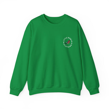 "Rosette" Mens Heavy Blend™ Crewneck Sweatshirt