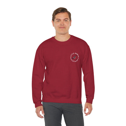 "Rosette" Mens Heavy Blend™ Crewneck Sweatshirt