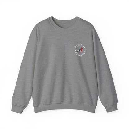 "Rosette" Mens Heavy Blend™ Crewneck Sweatshirt