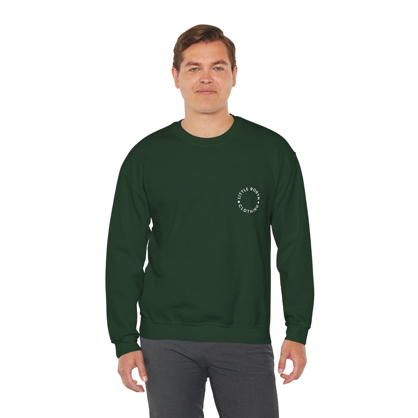 "Be Bold" Mens Heavy Blend™ Crewneck Sweatshirt