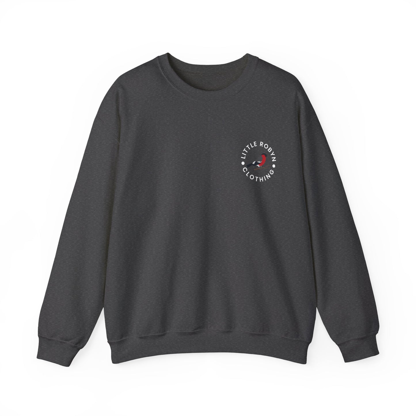 "Rosette" Mens Heavy Blend™ Crewneck Sweatshirt