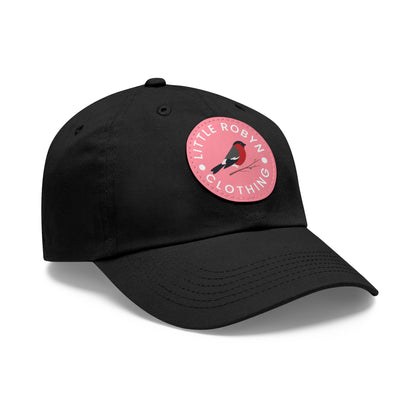 "Rosette" Leather Patch hat