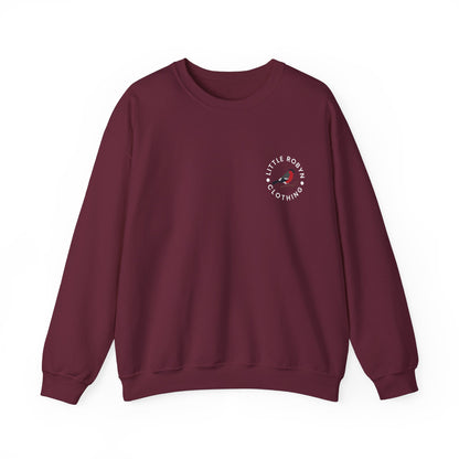 "Rosette" Mens Heavy Blend™ Crewneck Sweatshirt