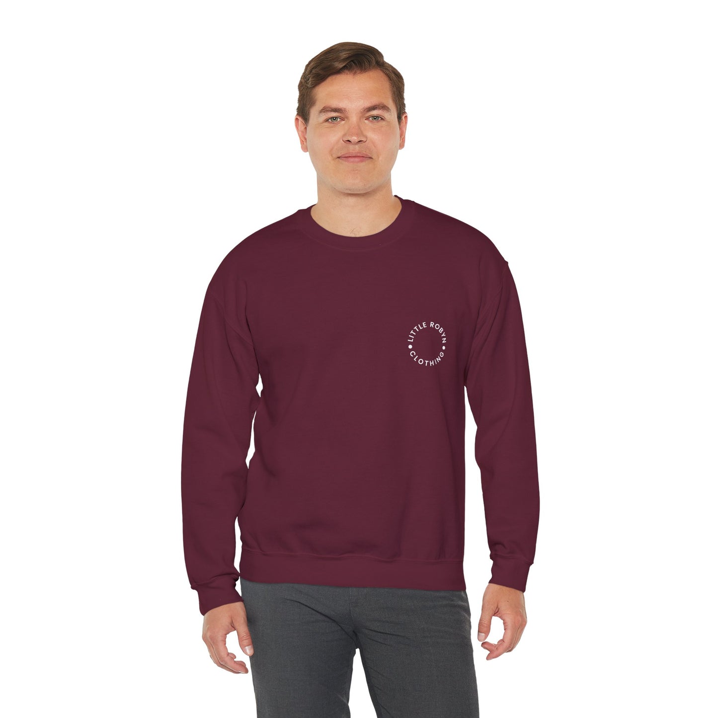 "Be Bold" Mens Heavy Blend™ Crewneck Sweatshirt